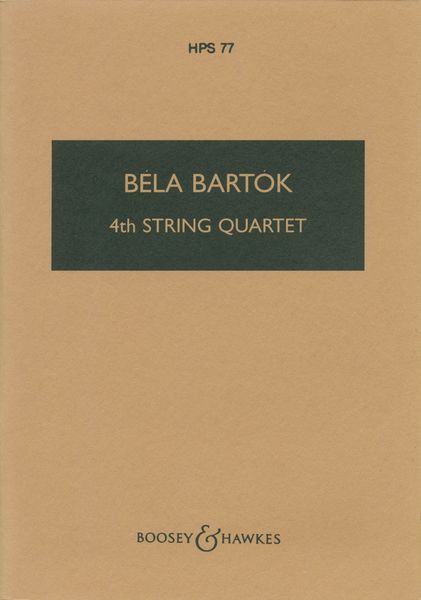 String Quartet No. 4 (1928).