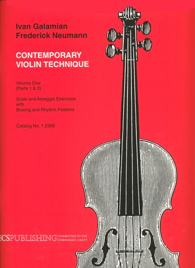 Contemporary Violin Technique, Vol. 1.