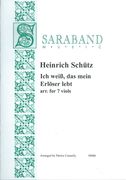Ich Weiss, Das Mein Erlöser Lebt : For 7 Viols / arranged by Patrice Connelly.