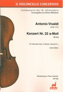 Konzert Nr. 22 A-Moll, RV 419 : Für Violoncello Solo, 2 Violinen, Viola und Basso Continuo.