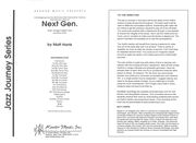 Next Gen. : For Jazz Ensemble - Score Only.