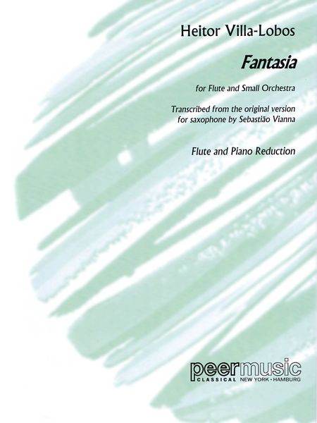 Fantasia : For Flute and Small Orchestra / transcribed by Sebastiao Vianna - Piano reduction.