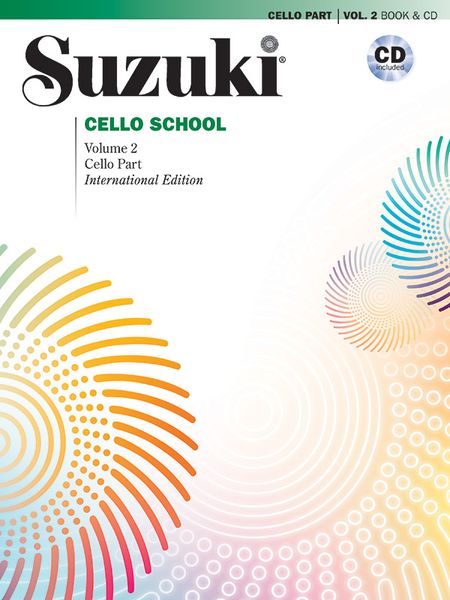 Suzuki Cello School, Vol. 2 - Cello Part & CD.
