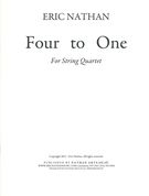 Four To One : For String Quartet.