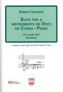 Suite : Per A Instruments De Vent, De Corde I Piano / edited by Leticia Sanchez De Andres.