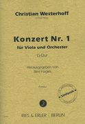 Konzert Nr. 1 G-Dur : Für Viola und Orchester / edited by Bert Hagels.