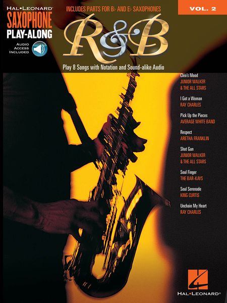R&B : Hal Leonard Saxophone Play-Along.