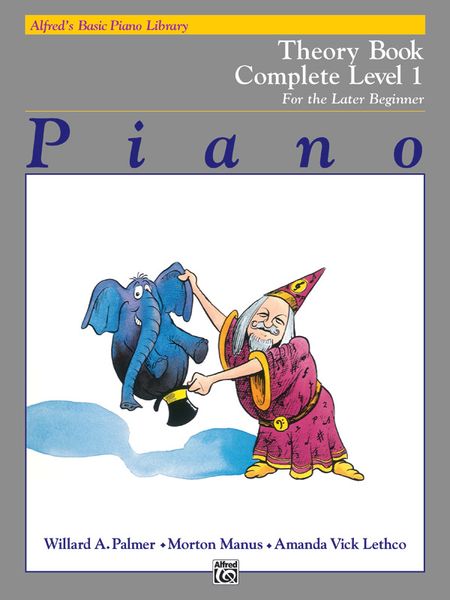 Alfred's Basic Piano Course : Theory Book Complete 1 (1a/1b).