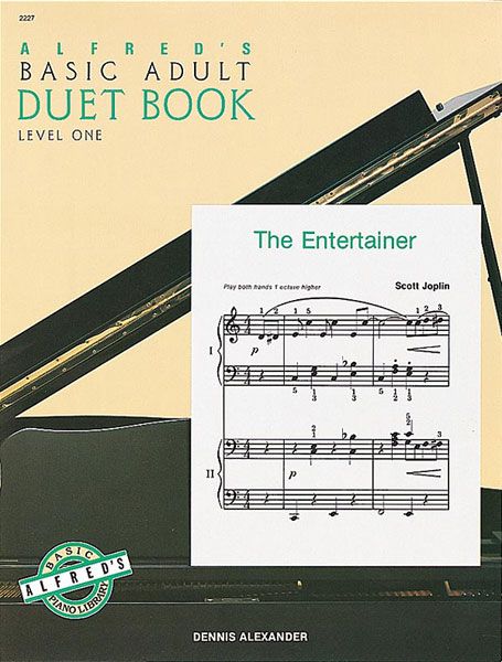 Alfred's Basic Adult Piano Course : Duet Book 1.