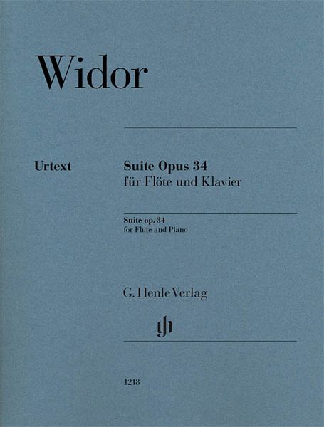 Suite, Op. 34 : For Flute and Piano / edited by Ernst-Günter Heinemann.