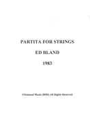 Partita : For Strings (1983, Rev. 2003).