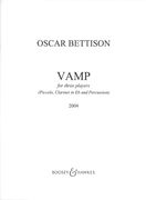 Vamp : For Three Players (Piccolo, Clarinet In E Flat and Percussion) (2004).