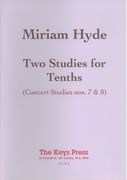 Two Studies For Tenths (Concert Studies No. 7 and 8) : For Piano.