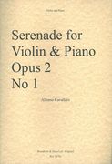 Serenade, Op. Post. 2 No. 1 : For Violin and Piano.