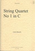 String Quartet No. 1 In C (1953, Rev. 2008).