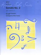 Sonata No. 2 : For Baritone and Piano / arranged by Mike Forbes.