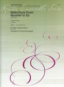 Selections From Quartet In E Flat, Op. 33 No. 2 : For Woodwind Quintet / arr. Thomas Bourgault.