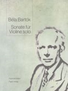 Sonate Für Violine Solo (Sz 117/Bb 124).