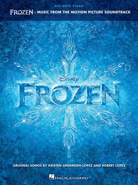 Frozen : Music From The Motion Picture - Big Note Songbook.