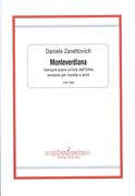 Monteverdiana - Ricercare Sopra Un'aria Dell'orfeo : Versione Per Tromba E Archi.