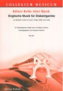 Englische Musik Für Diskantgambe : Für Diskantgambe (Treble Viol) und Basso Continuo.