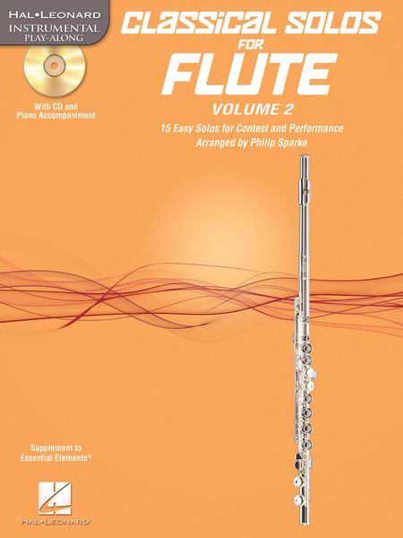 Classical Solos For Flute, Vol. 2 : 15 Easy Solos For Contest & Performance / arr. Philip Sparke.