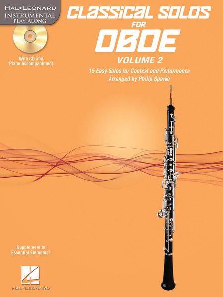 Classical Solos For Oboe, Vol. 2 : 15 Easy Solos For Contest & Performance / arr. Philip Sparke.