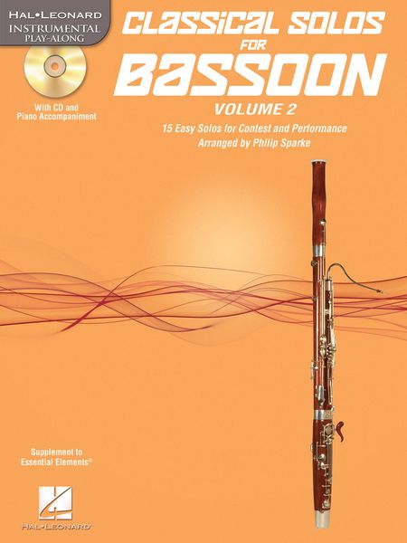 Classical Solos For Bassoon, Vol. 2 : 15 Easy Solos For Contest & Performance / arr. Philip Sparke.