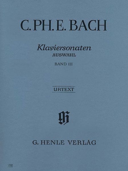 Klaviersonaten (Auswahl), Band III / edited by Darrell M. Berg.