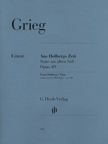 Holberg Suite, Op. 40 : For Piano.