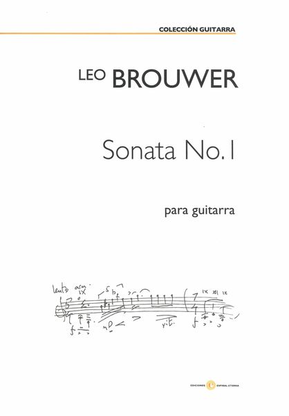 Sonata No. 1 : For Guitar (1990).