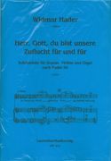 Herr, Gott, Du Bist Unsere Zuflucht Für und Für : Solokantate Für Sopran, Violine und Orgel (1984).