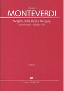 Vespro Della Beata Vergine : Vespers 1610, Sv 206 / edited by Uwe Wolf.