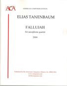 Fallujah : For Saxophone Quartet (2004).