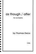 As Though/After : For Orchestra (1995).