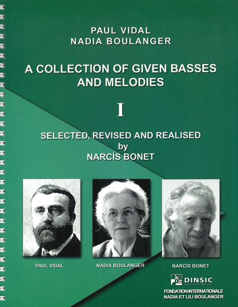A Collection of Given Basses and Melodies, Vol. 1 / Selected, Revised and Realized by Narcis Bonet.