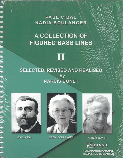 A Collection of Figured Bass Lines, Vol. 2 / Selected, Revised and Realized by Narcis Bonet.