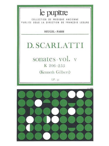 Sonatas For Clavier, Vol. 5, K206-255.