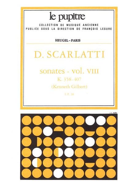 Sonatas For Clavier, Vol. 8, K358-407.