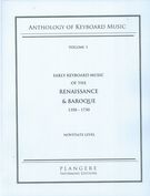 New Piano Anthology, Vol. 1 : Keyboard Music Of The Renaissance and Baroque - Novitiate.
