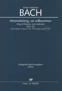 Himmelskönig, Sei Willkommen, BWV 182 - First Leipzig Version (1724) / edited by Klaus Hofmann.