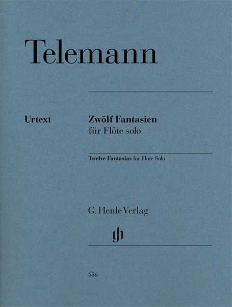Zwölf Fantasien : Für Flöte Solo / edited by Marion Beyer.