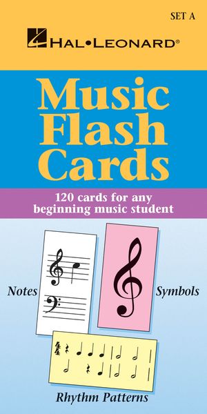 Music Flash Cards, Set A.