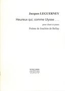 Heureux Qui, Comme Ulysse : Pour Chant Et Piano / edited by Marry Dibbern.