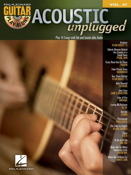 Acoustic Unplugged : Play 16 Songs With Tab and Sound-Alike Audio.