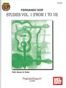 Studies, Vol. 1 (From 1 To 10) : For Guitar / edited by Andrea Moschetti.
