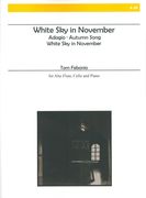 White Sky In November : For Alto Flute, Cello and Piano.