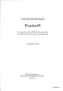 Psalm 65 : For Soprano Solo, SATB and Organ (Or Keyboard), With Optional Trumpet.