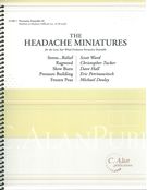 Headache Miniatures : For Percussion Ensemble.