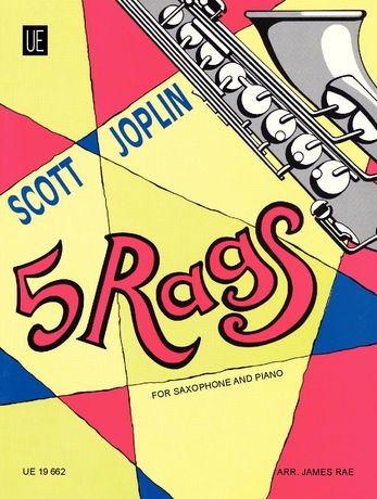 Five Rags : For Saxophone and Piano / arr. by James Rae.